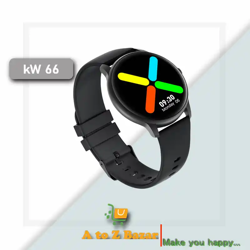 Xiaomi IMILAB KW66 Smart Watch Waterproof Customize Dials Silicon strap Round Smartwatch for Men Women-Global Version