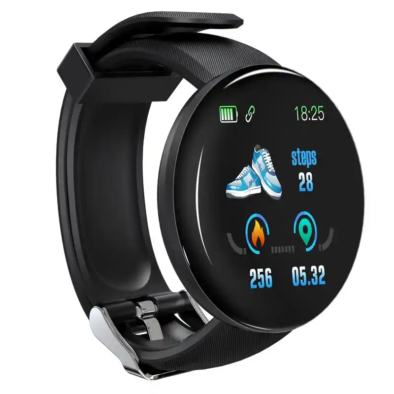 D18 Smart Watch Heart Rate Monitor Men's Women's Smartwatch