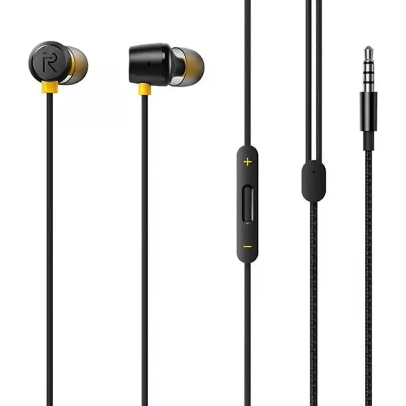 Realme Buds 2 Wired Earphones with mic – Black