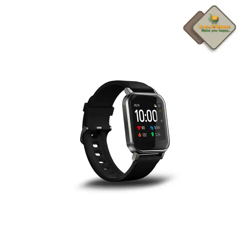 Xiaomi Haylou LS02 Touch Screen Square Shape Smart Watch Black