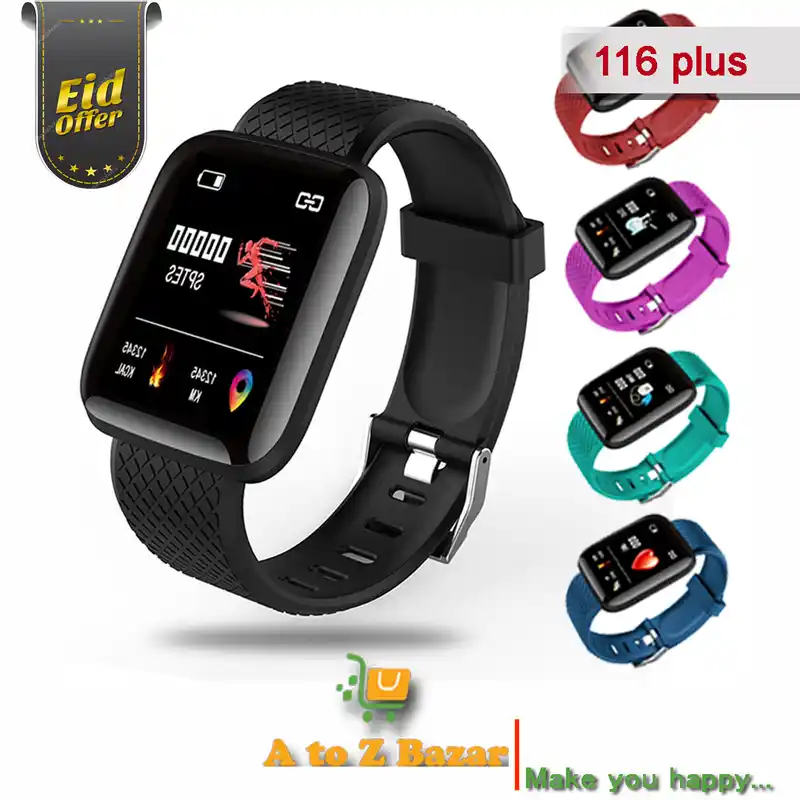 116 Plus Smart Watch 1.3 Inch Tft Color Screen Waterproof Sports Smart Watch