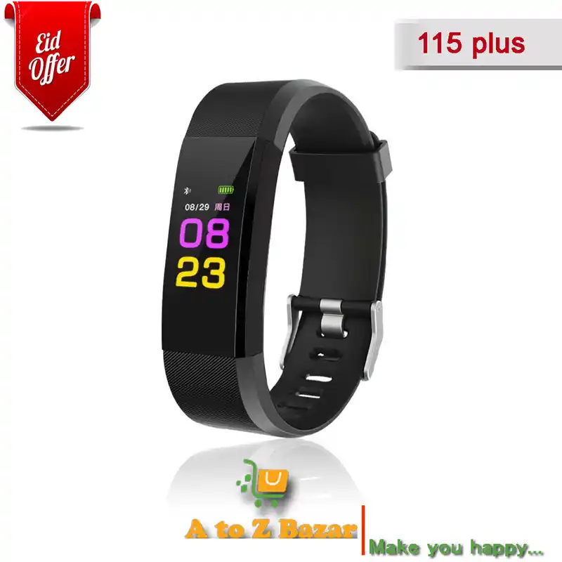115 PLUS Bluetooth Bracelet Smart Watch for Android and IOS
