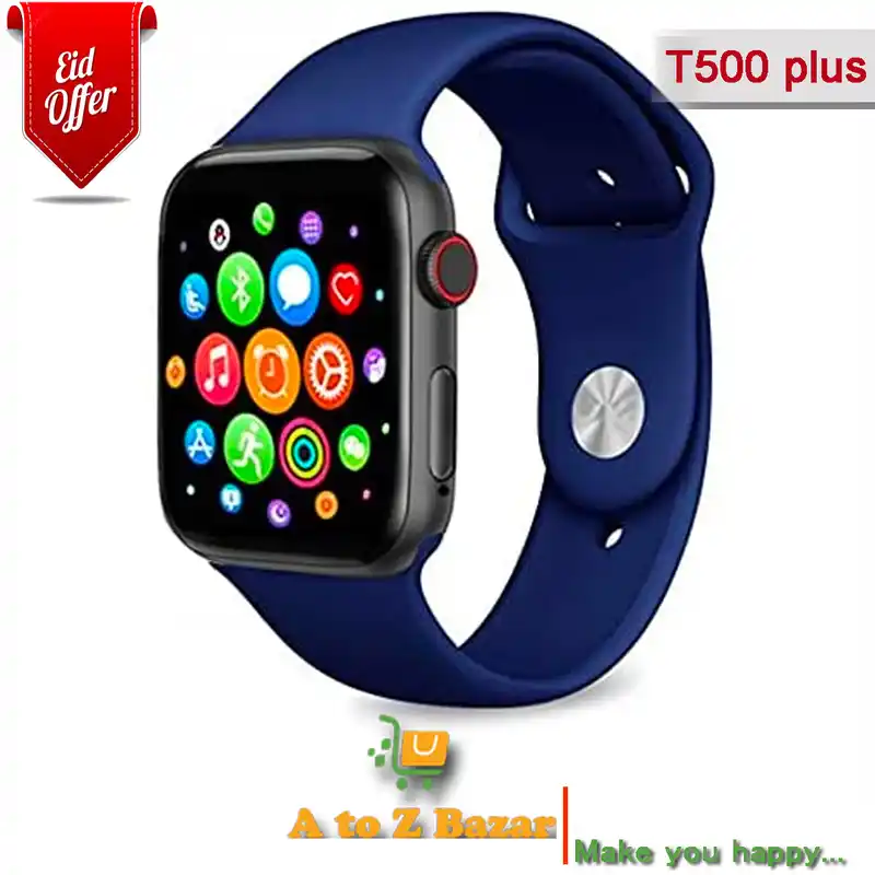 T500 Plus LD5 Smart Watch MTK2502 Smartwatch Heart Rate Sleep Monitor Life Waterproof Wristwatch 44mm 12 Clock