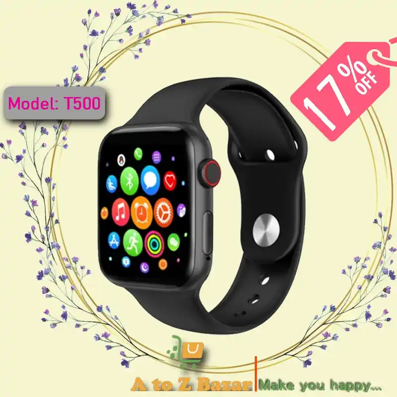 T500 Bluetooth Call Smart Watch Heart Rate Monitor Iwo 8 Lite Smartwatch for All Android Phone