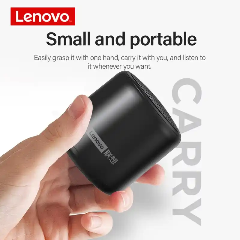 Lenovo L01 Portable Bluetooth Speaker Waterproof Loudspeaker Wireless Mini Stereo Music Surround Bass Box