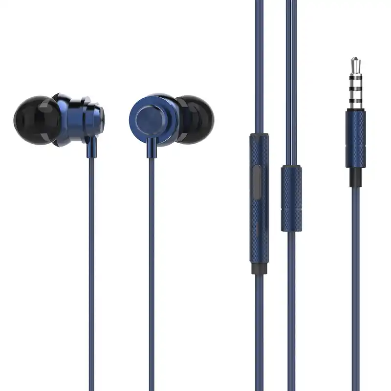 Plextone X56M 3.5mm Metal Wired Control in-Ear Earphone Noise Cancelling with HD Mic
