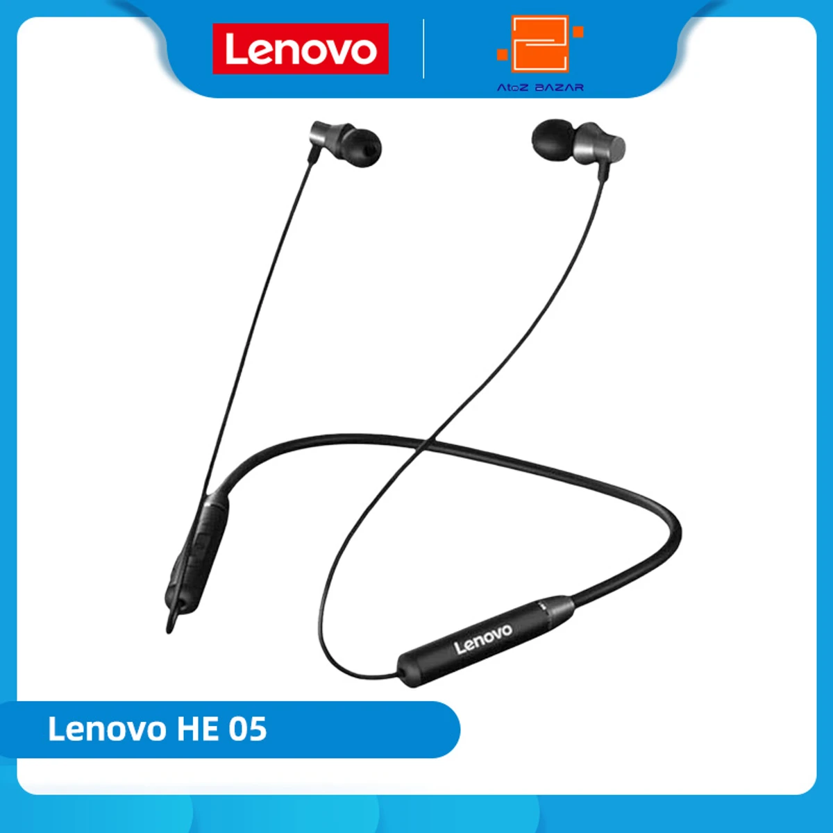 Lenovo HE05 Bluetooth Wireless Headphone - Image 5