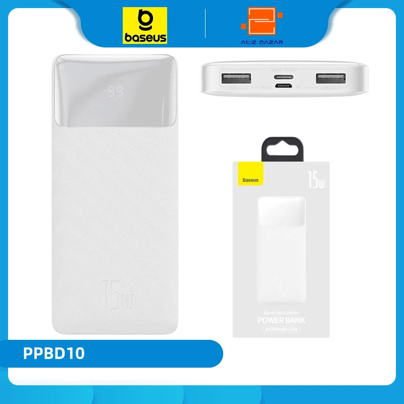 Baseus BIPOW Power Bank 10000mAh 15W - Image 5