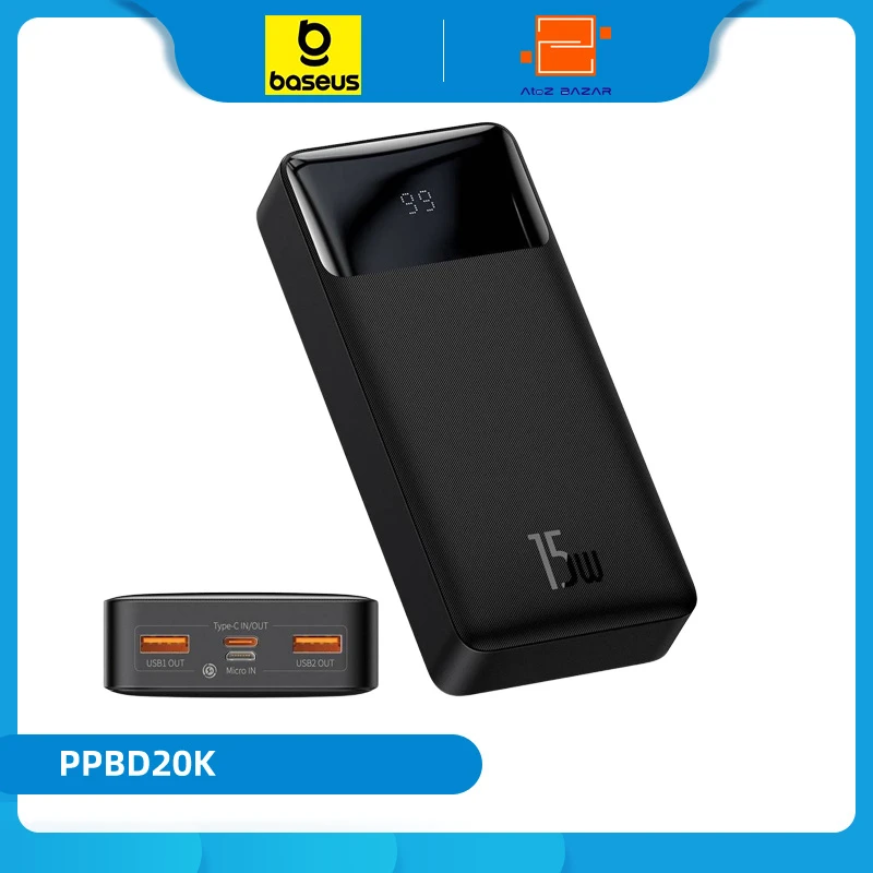 Baseus BIPOW Power Bank 20000mAh 15W - Image 5