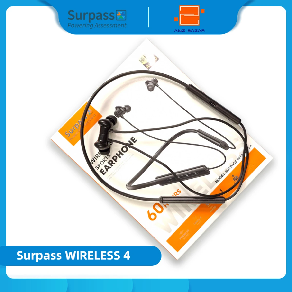 Surpass Wireless-4 Sports Earphone