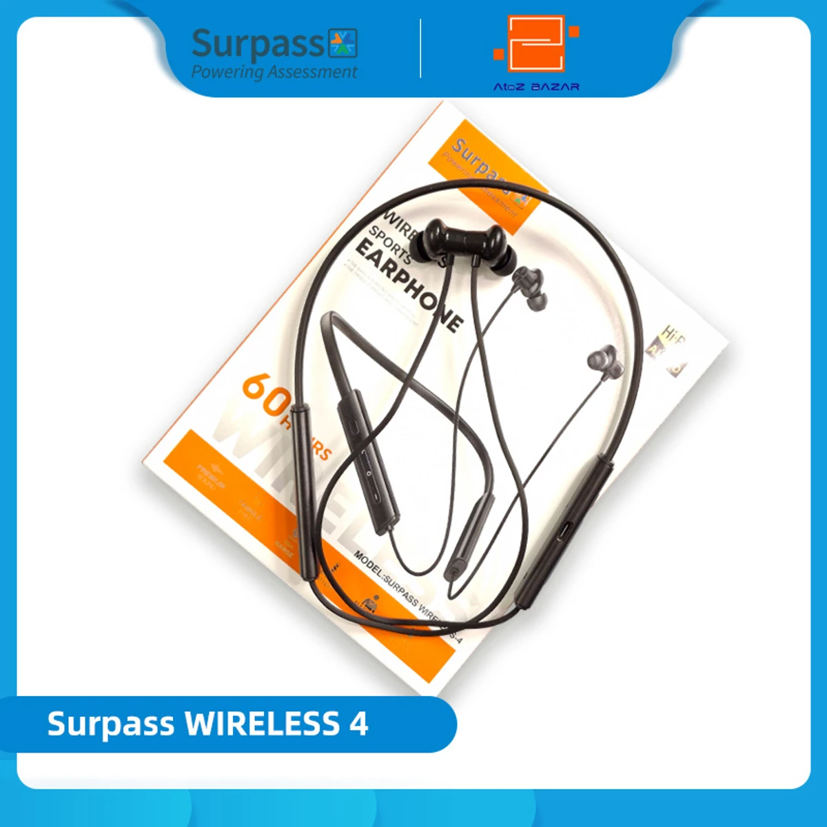 Surpass Wireless-4 Sports Earphone