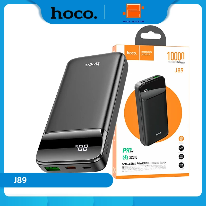 HOCO J89 10000mAh Power Bank - Image 4