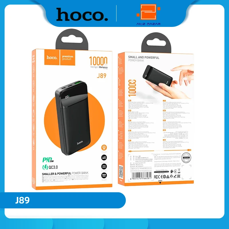 HOCO J89 10000mAh Power Bank