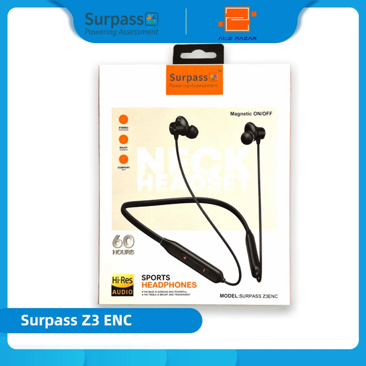 Surpass Z3 ENC Sports Headphones