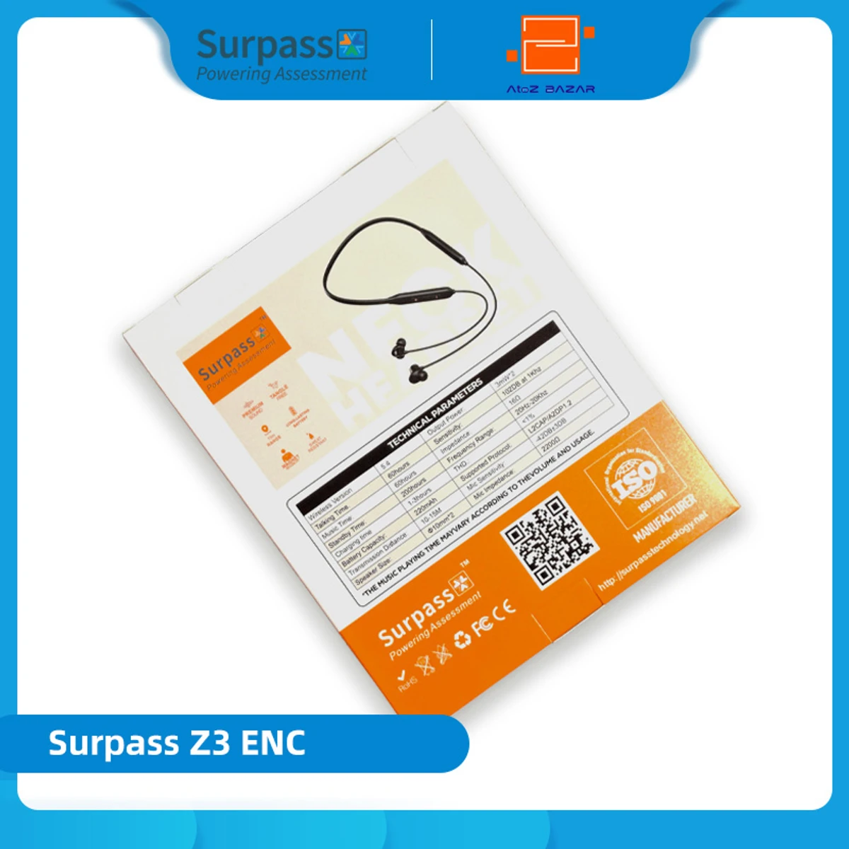 Surpass Z3 ENC Sports Headphones