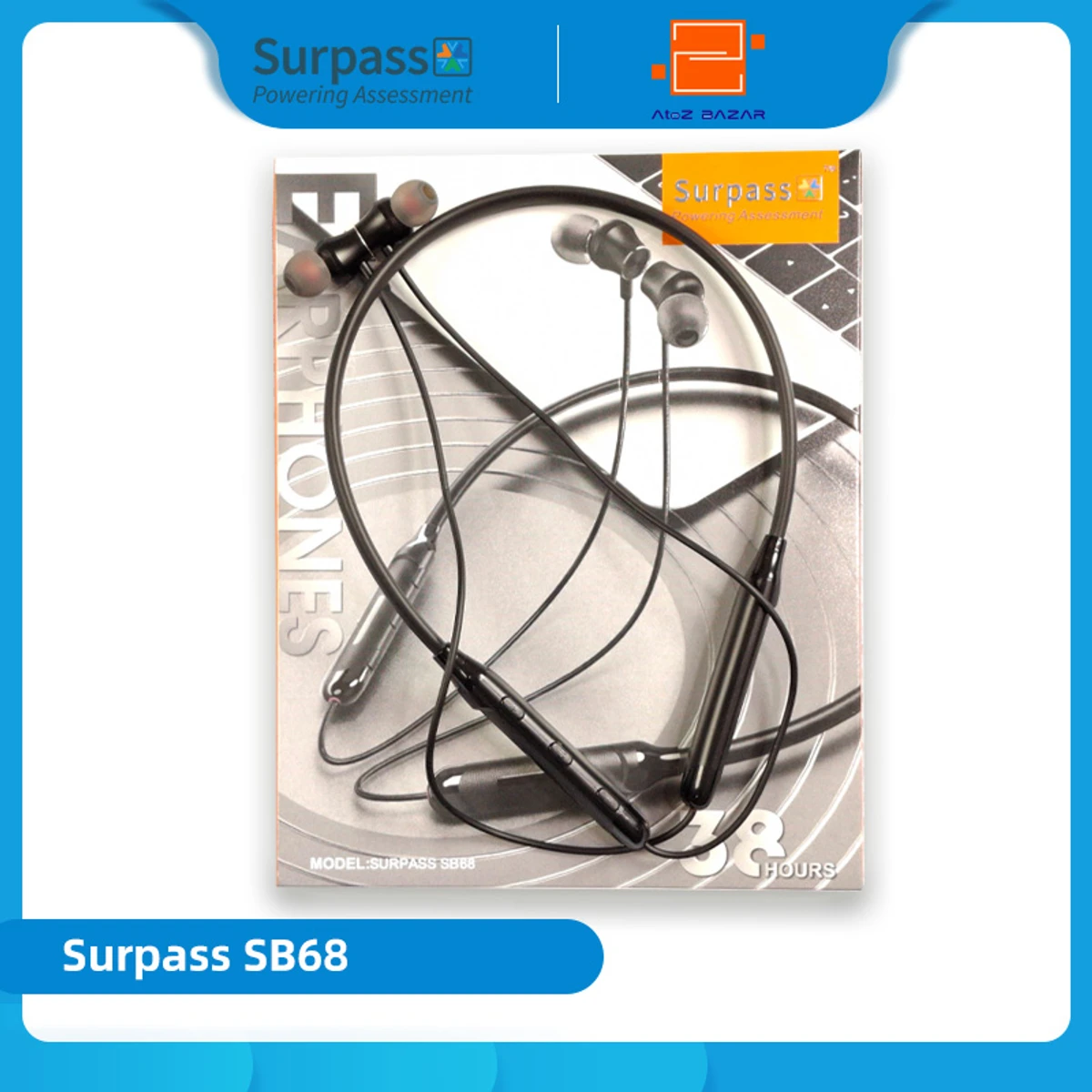 Surpass SB68 Neckband Headphone - Image 4