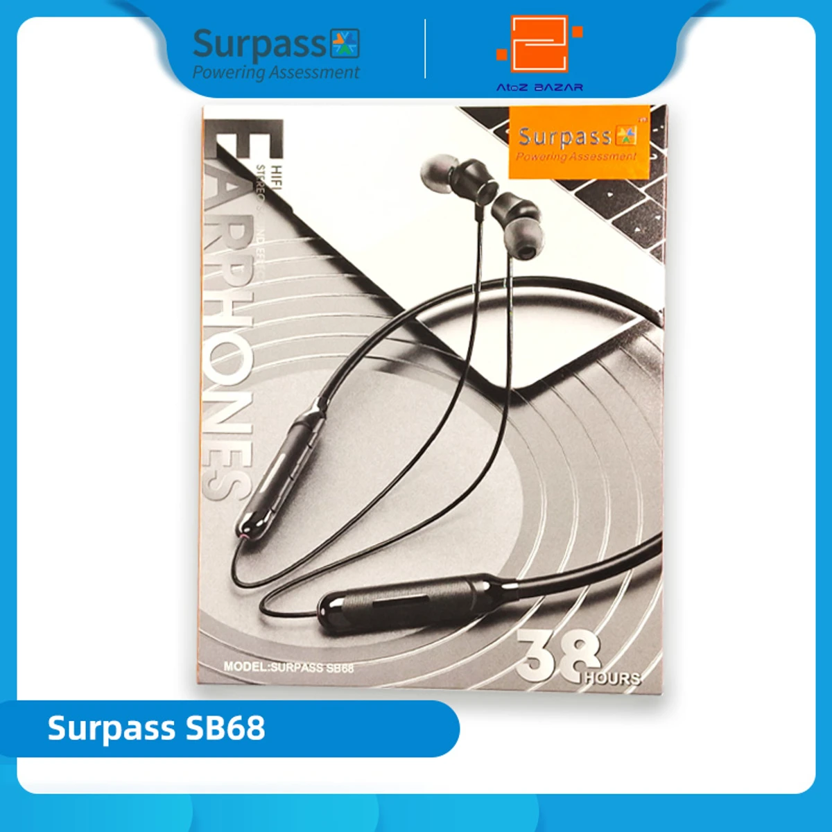 Surpass SB68 Wireless Headphones