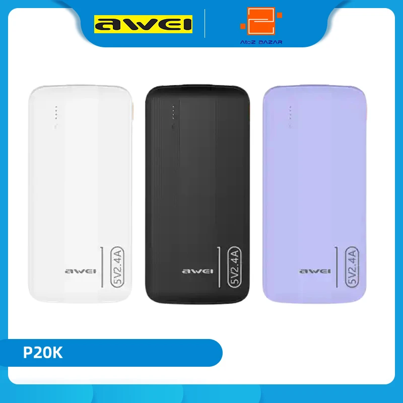 Awei P20K 10000mah Power Bank - Image 10