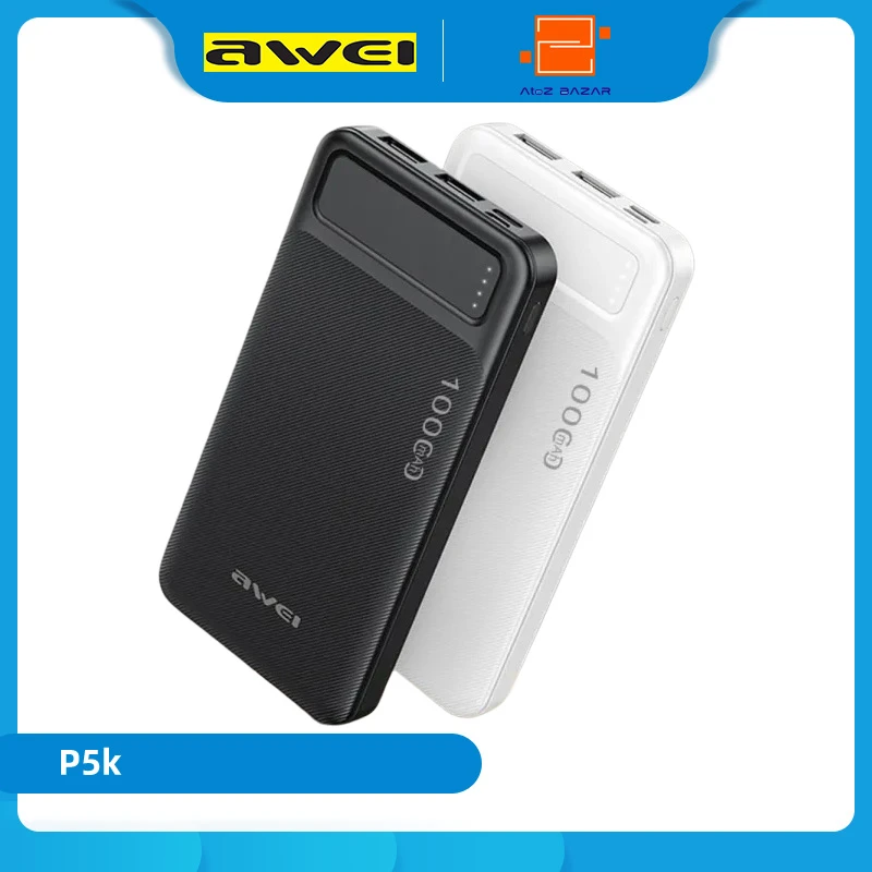 Awei P5k 10000mAh PD Fast Charge Power Bank