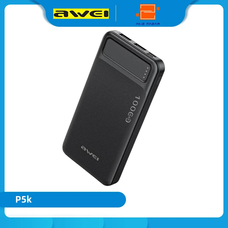 Awei P5k 10000mAh PD Fast Charge Power Bank - Image 7