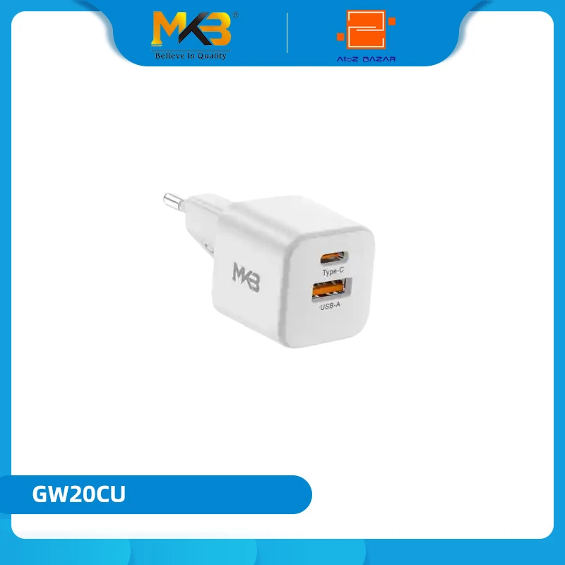 MKB GW20CU 20W GaN Quick Charger Adapter - Image 4