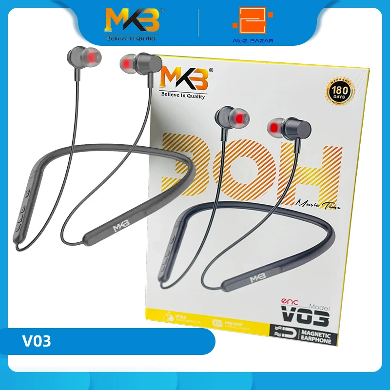 MKB V03 Magnetic ENC Neckband - Image 3