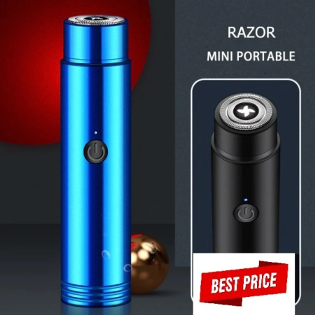 Mini Electric Shaver For Men Portable Electric Razor Beard Knife USB Charging Men's Shavers Face Body Razor