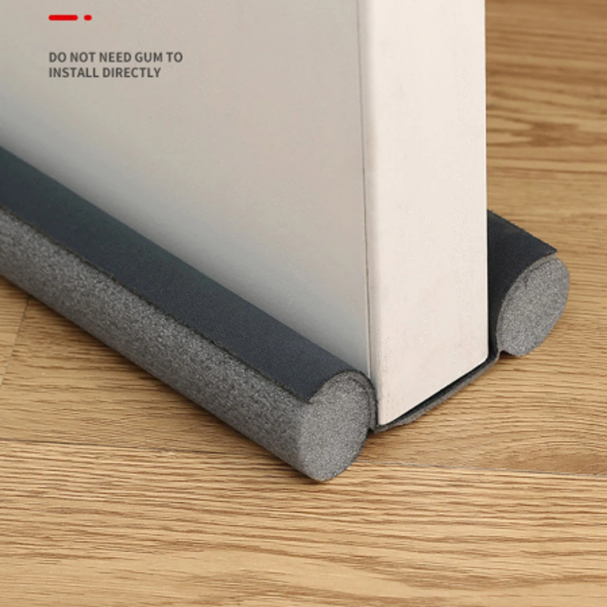 Windproof Seal Strip Draught Excluder Stopper Door Bottom Guard Double Protector Doorstop Dust-proof Blocker Sealer Soundproof