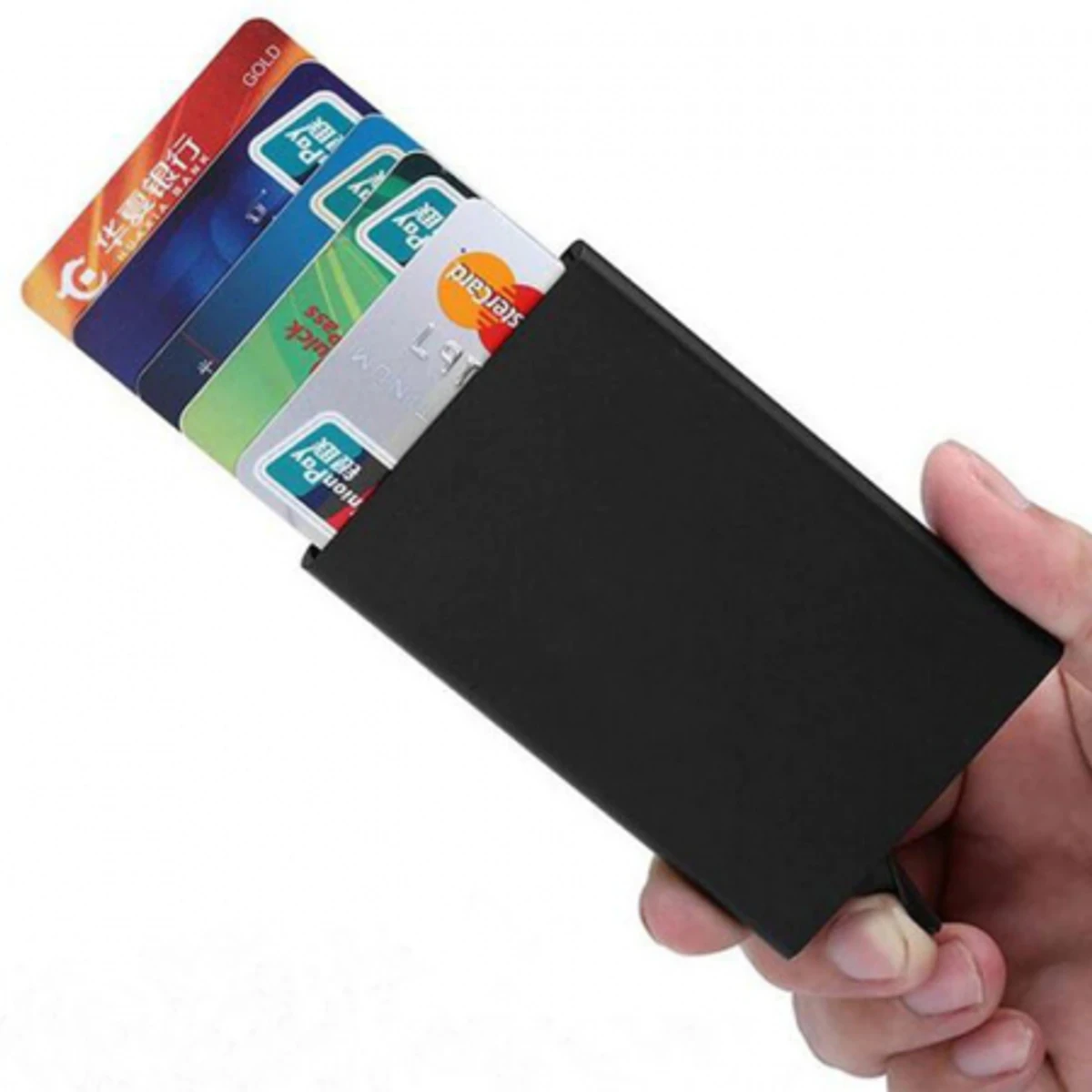 Aluminum Alloy Anti Theft Premium Debit/Credit Card Holder