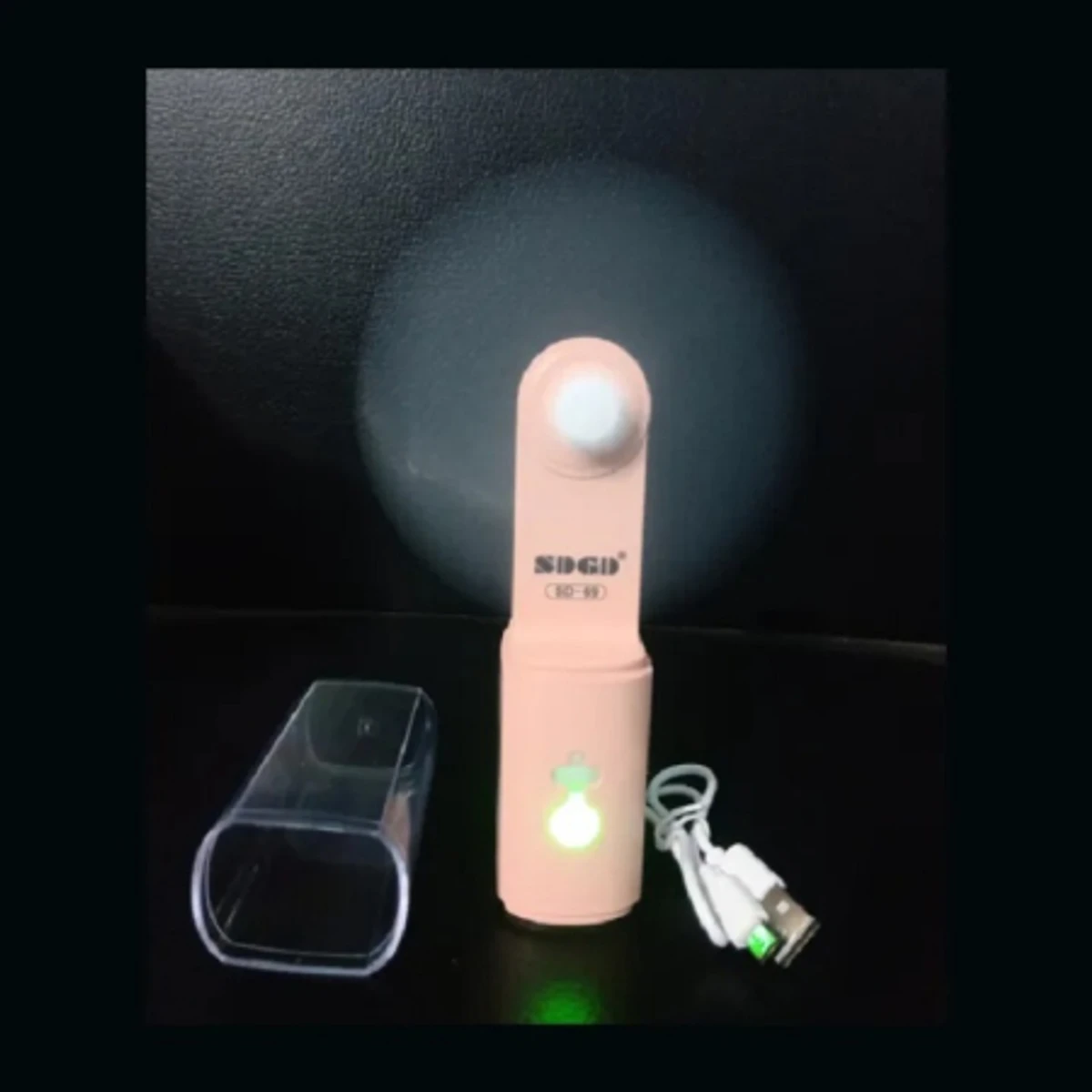 Mini Rechargeable Flashlight & Fan(SD-69)