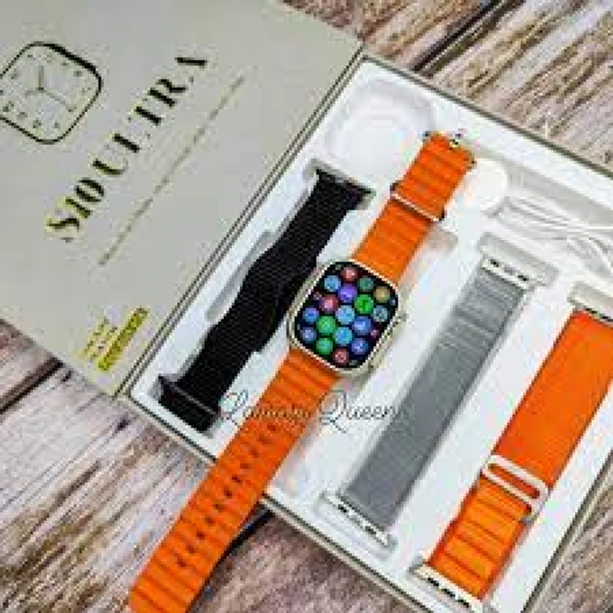 New S10 Ultra Smart Watch High Quality 4 in 1 Smart Watch with 4 Straps