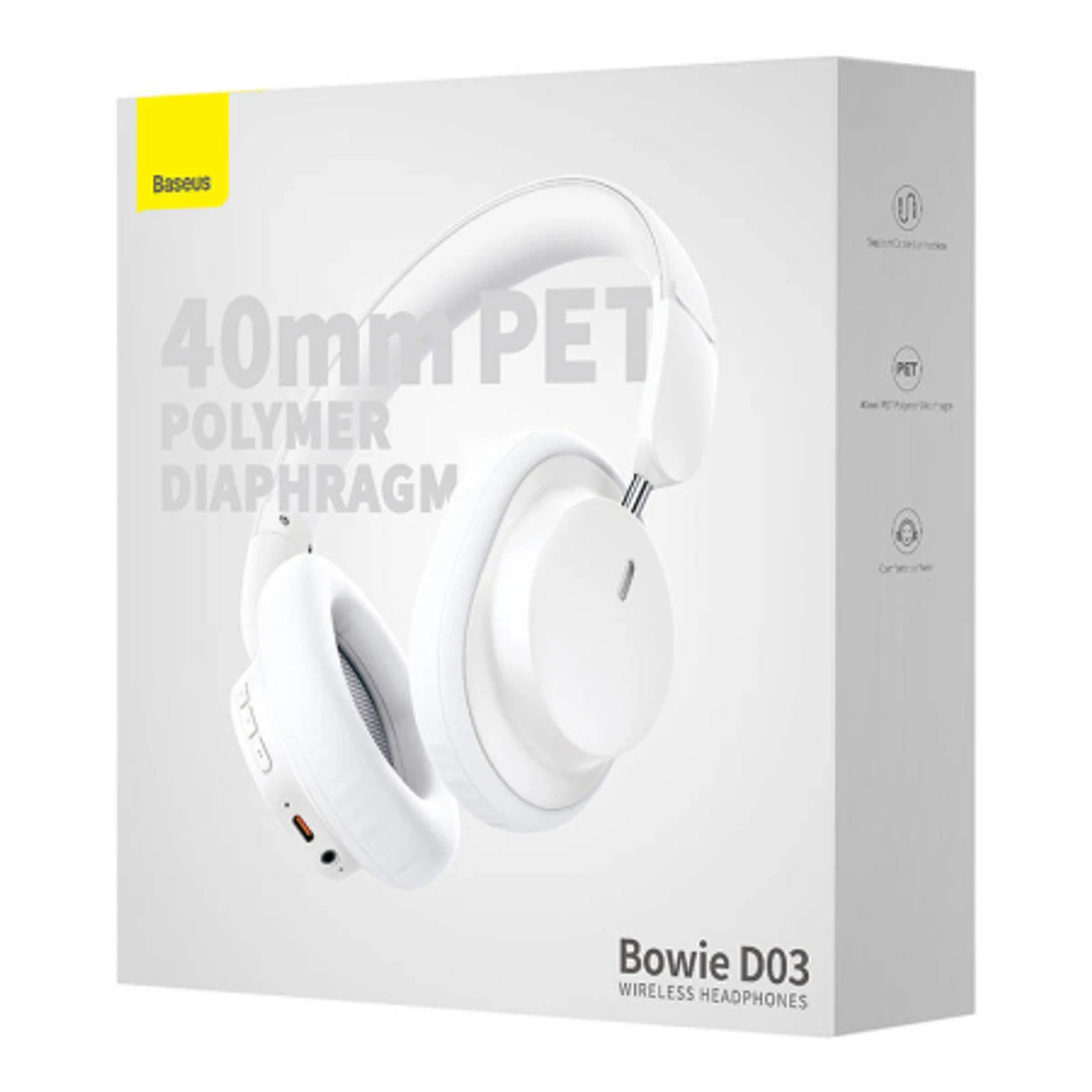 Baseus Bowie D03 Wireless Stereo Headphone Bluetooth 5.3 Noise Reduction Headset